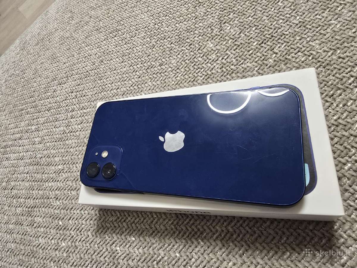 Apple iPhone 12 64 GB baterija 100 % - nuotraukos Nr. 8