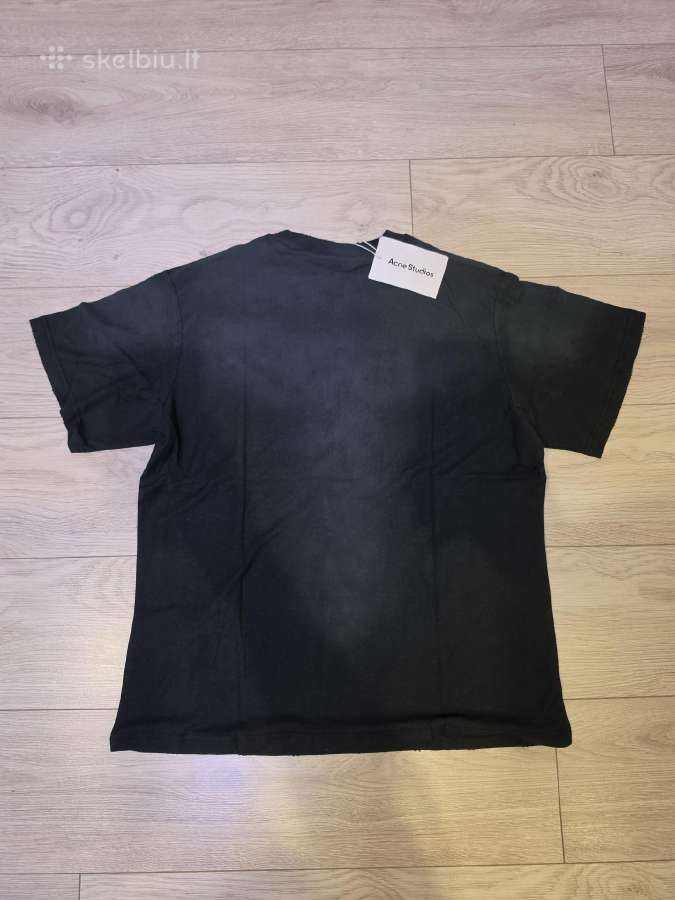 Acne Studios Juodi Marškineliai - nuotraukos Nr. 4