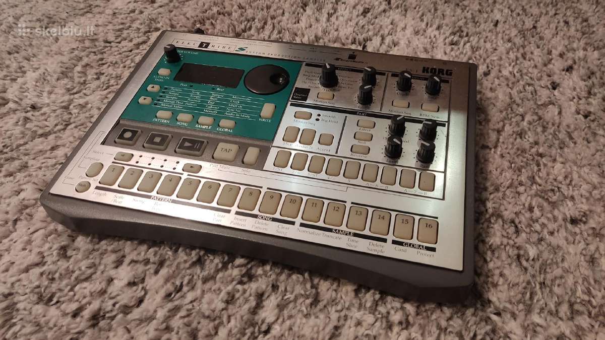 Korg Electribe Es-1 (+ 32mb atminties kortelė) - nuotraukos Nr. 3