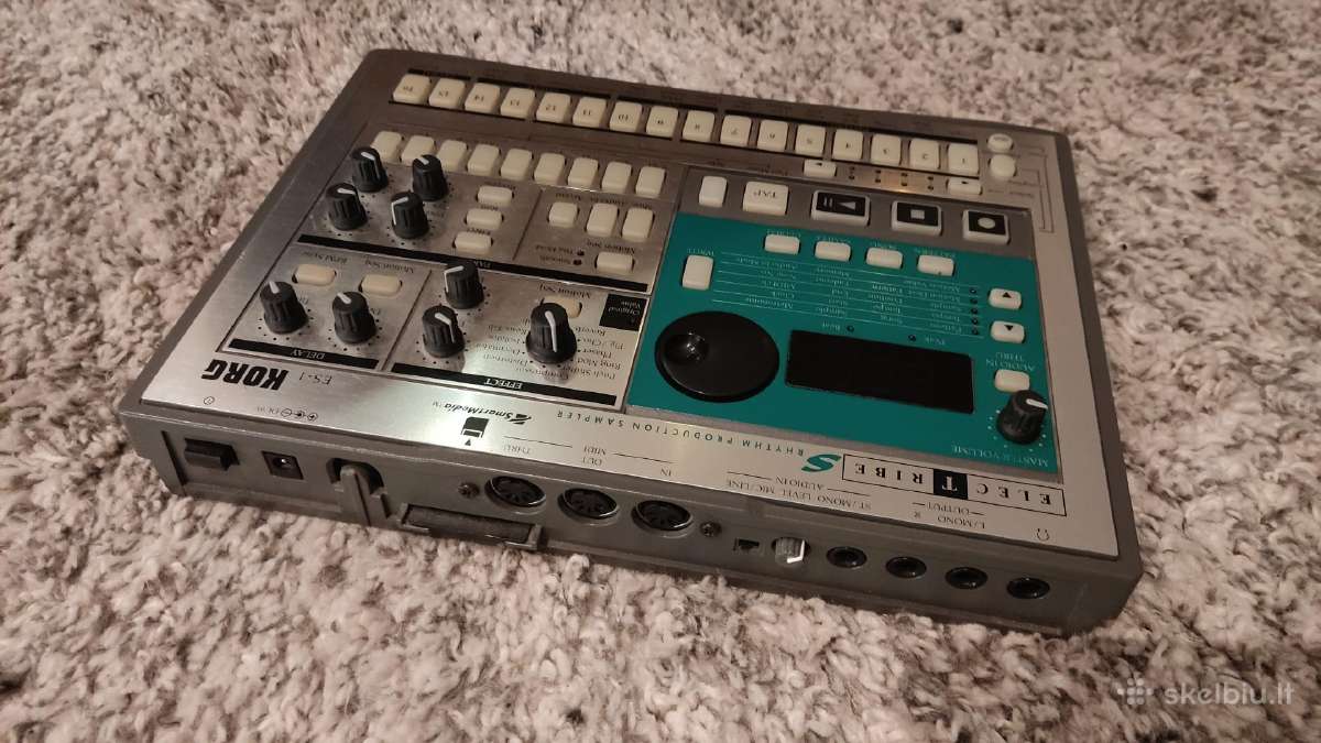 Korg Electribe Es-1 (+ 32mb atminties kortelė) - nuotraukos Nr. 4