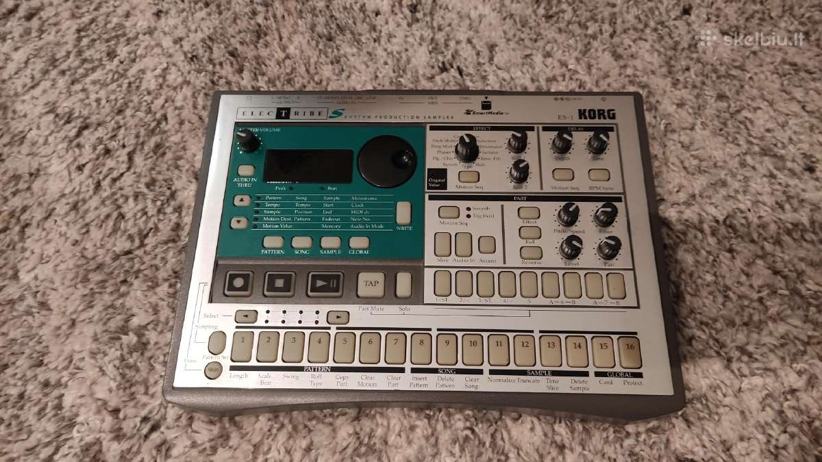 Korg Electribe Es-1 (+ 32mb atminties kortelė) - nuotraukos Nr. 2