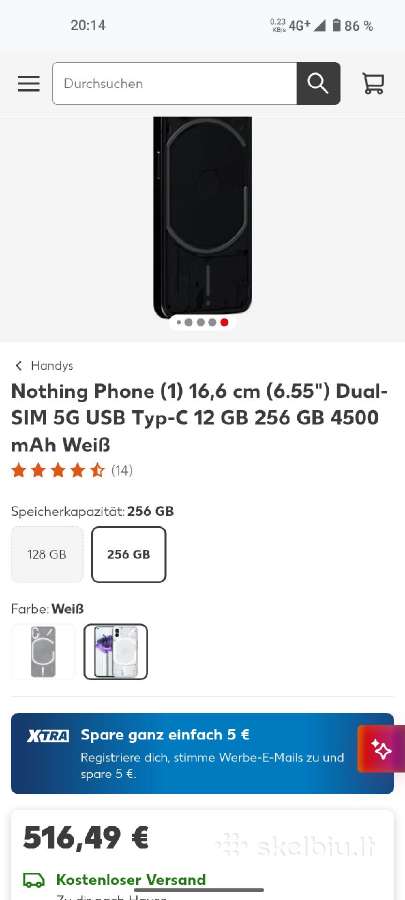 Už puse kainos Flagmanas, Nothingphone, Snapdragon - nuotraukos Nr. 15