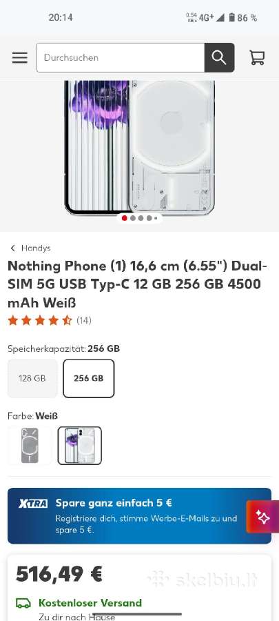 Už puse kainos Flagmanas, Nothingphone, Snapdragon - nuotraukos Nr. 17