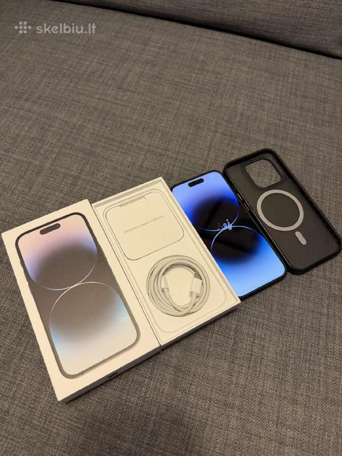 iPhone 14 Pro 128gb Space Black – labai gera būklė - nuotraukos Nr. 7