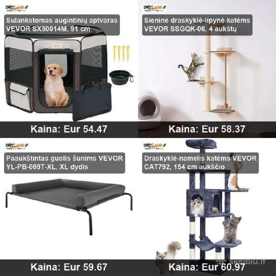 Šunims, katėms šildoma įranga, drabužiai - nuotraukos Nr. 7