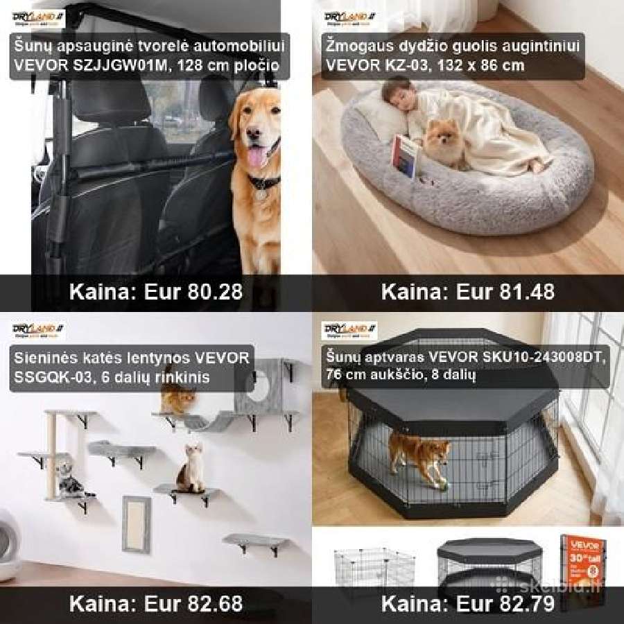 Šunims, katėms šildoma įranga, drabužiai - nuotraukos Nr. 18