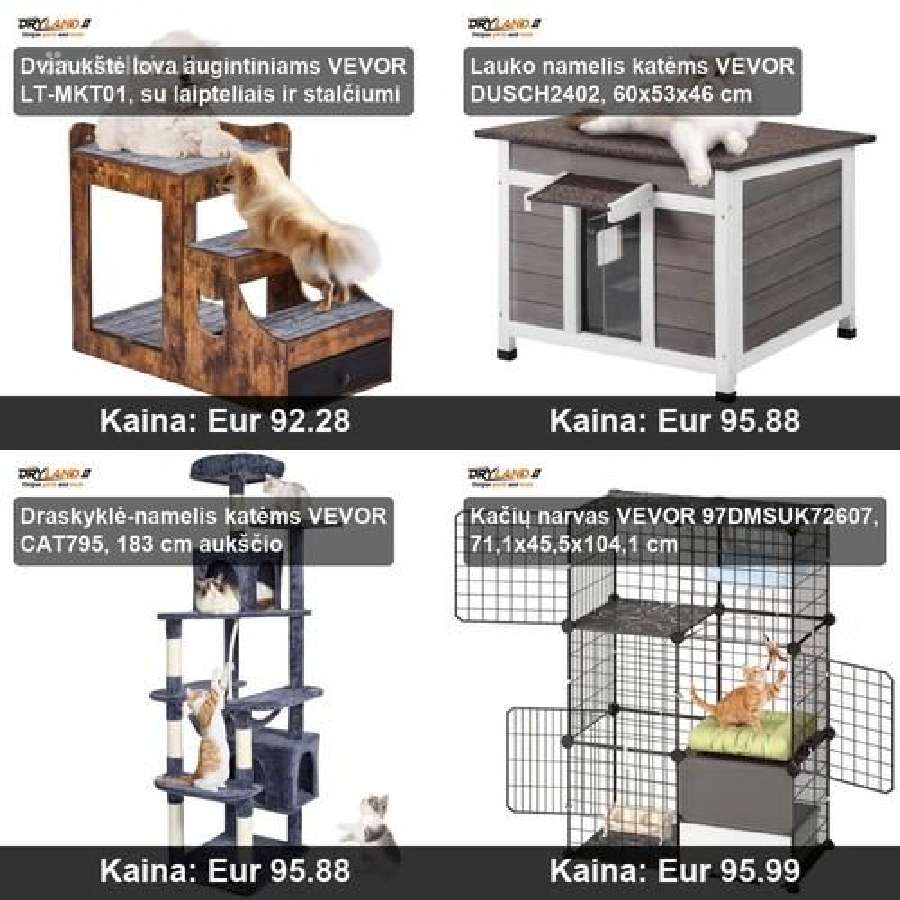 Šunims, katėms šildoma įranga, drabužiai - nuotraukos Nr. 21