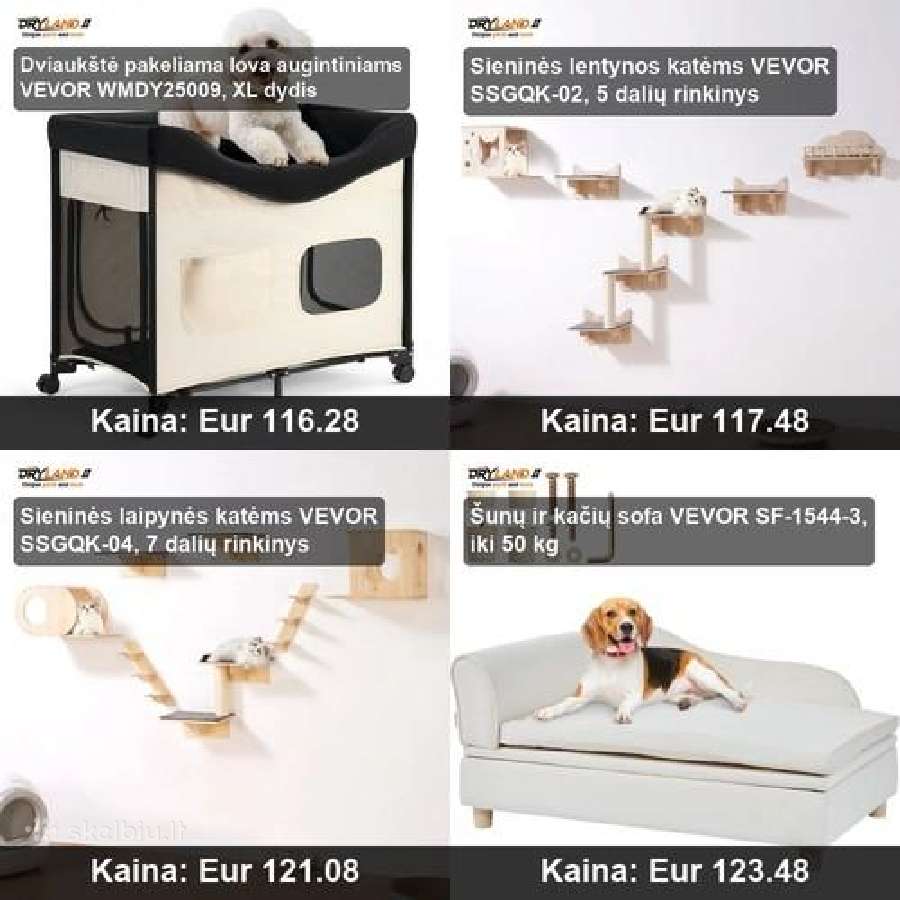 Šunims, katėms šildoma įranga, drabužiai - nuotraukos Nr. 26