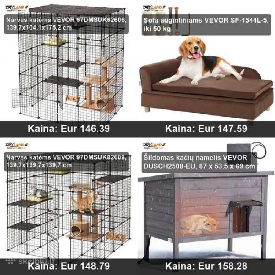 Šunims, katėms šildoma įranga, drabužiai - nuotraukos Nr. 28
