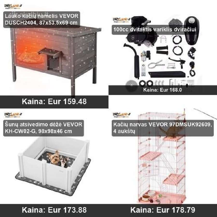 Šunims, katėms šildoma įranga, drabužiai - nuotraukos Nr. 29