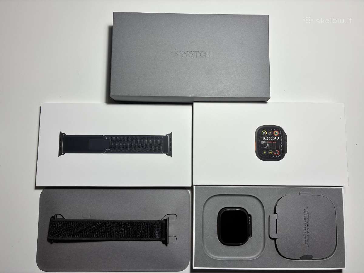 Apple Watch Ultra 2 49mm GPS + Cellular Titanium - nuotraukos Nr. 3