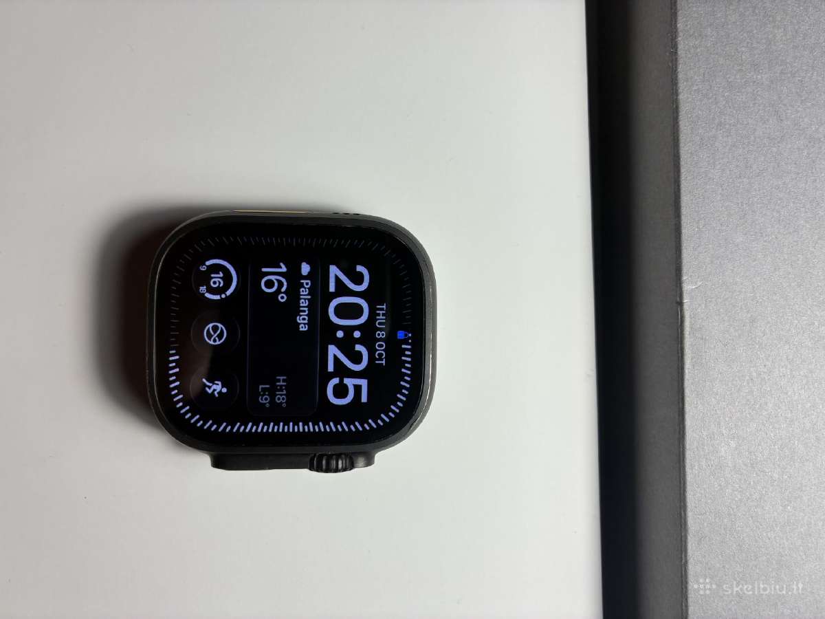 Apple Watch Ultra 2 49mm GPS + Cellular Titanium - nuotraukos Nr. 5