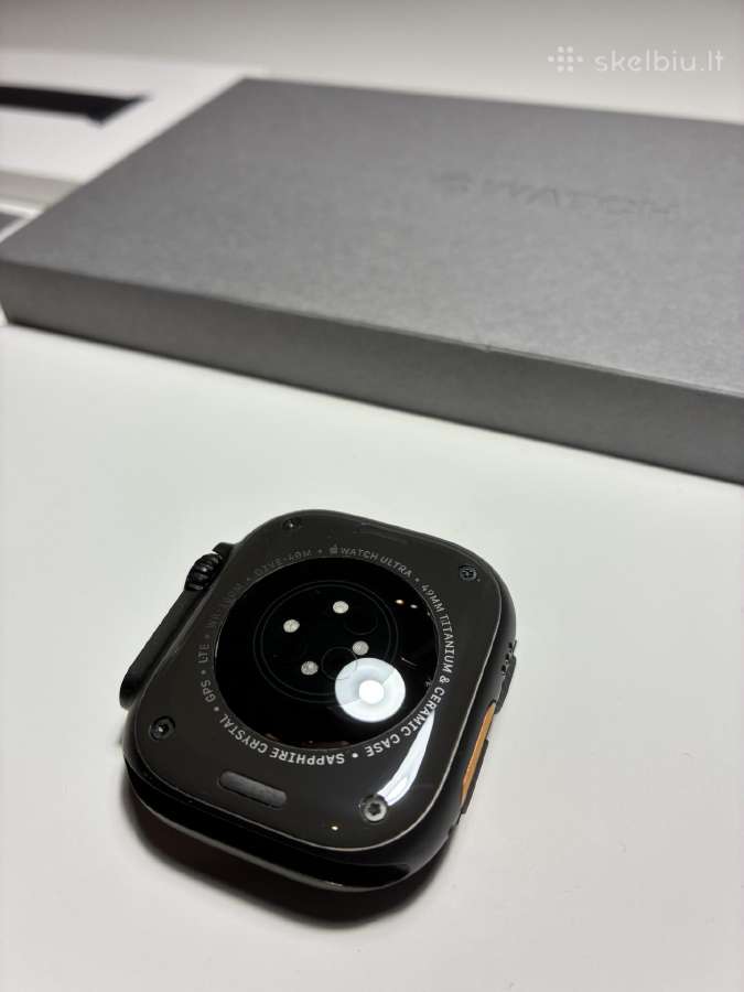 Apple Watch Ultra 2 49mm GPS + Cellular Titanium - nuotraukos Nr. 10
