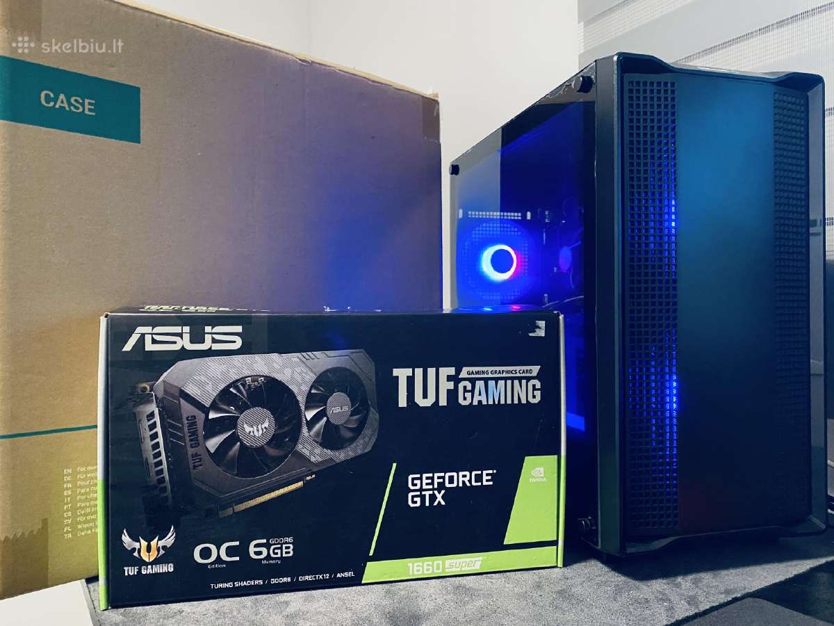 Žaidimų Pc Intel I5 / Gtx 1660 Super - nuotraukos Nr. 7