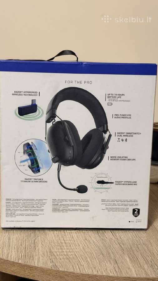 Razer Blacksharkv2pro - nuotraukos Nr. 4