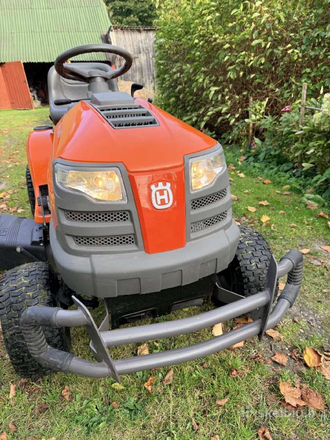 Sodo traktoriukas Husqvarna Ts-138 - nuotraukos Nr. 5