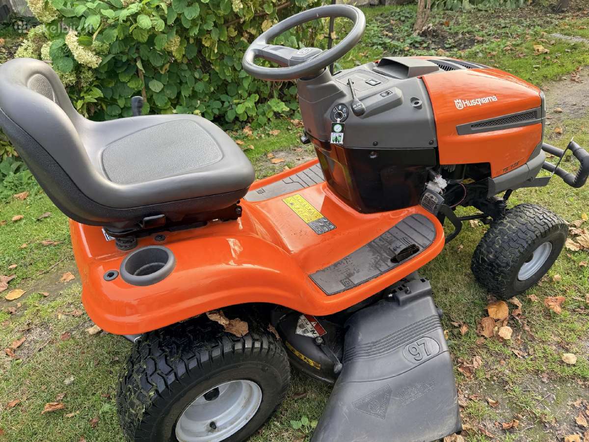 Sodo traktoriukas Husqvarna Ts-138 - nuotraukos Nr. 7