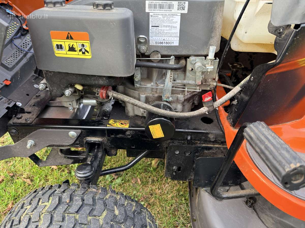 Sodo traktoriukas Husqvarna Ts-138 - nuotraukos Nr. 14