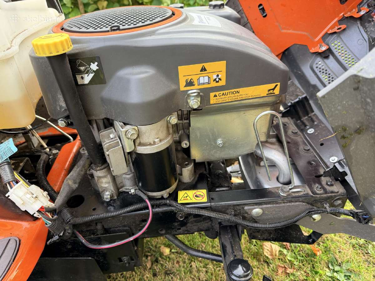 Sodo traktoriukas Husqvarna Ts-138 - nuotraukos Nr. 15