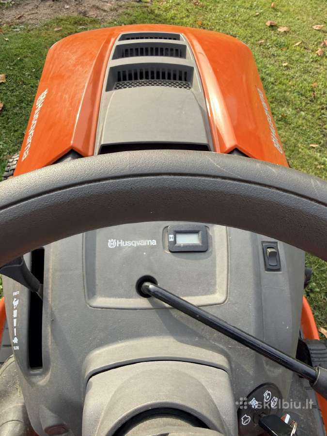 Sodo traktoriukas Husqvarna Ts-138 - nuotraukos Nr. 21