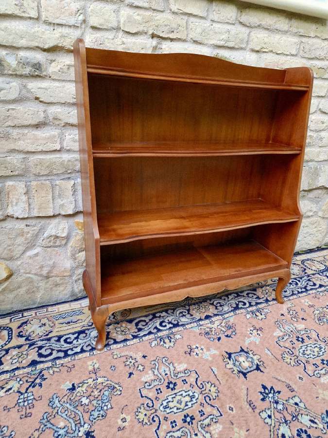 Vintažinė bukmedžio masyvo knygų lentyna - nuotraukos Nr. 8