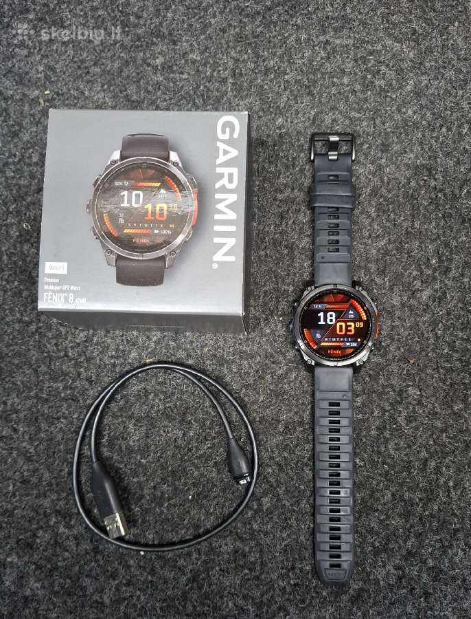 Garmin fenix 8 - nuotraukos Nr. 2