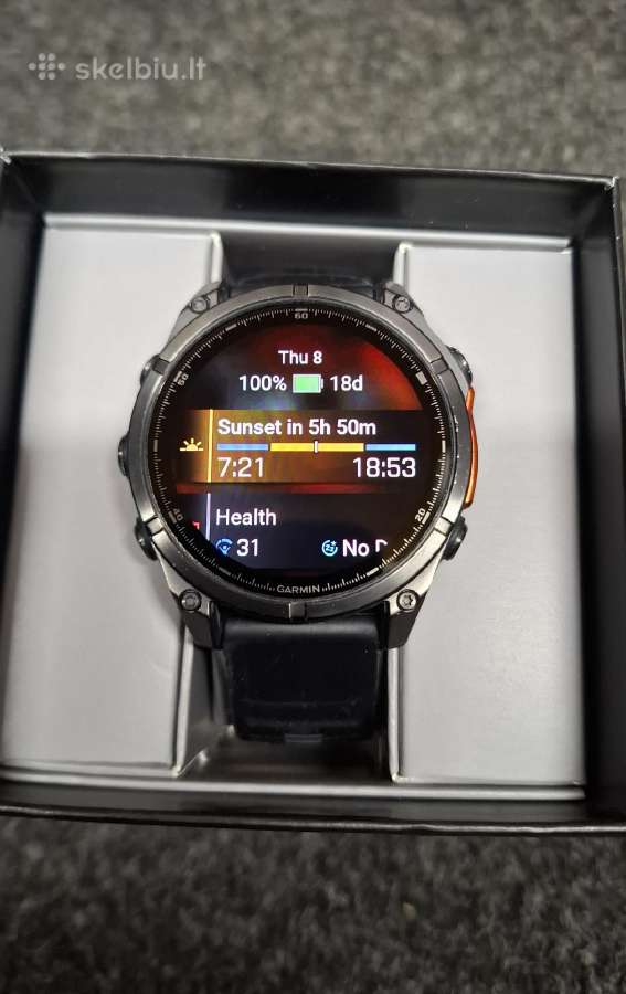 Garmin fenix 8 - nuotraukos Nr. 4