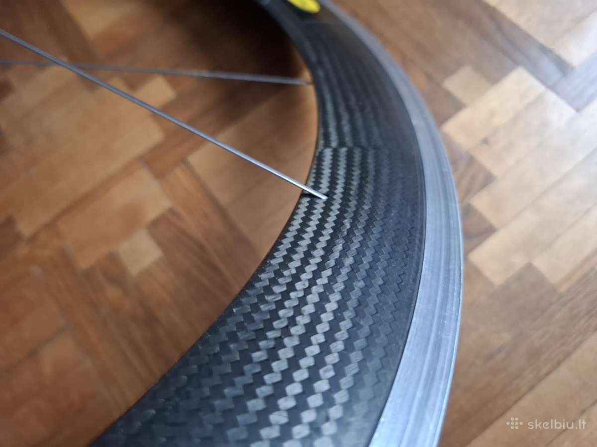 Mavic Cosmic Carbone priekinis ratas 700c 622 55mm - nuotraukos Nr. 6
