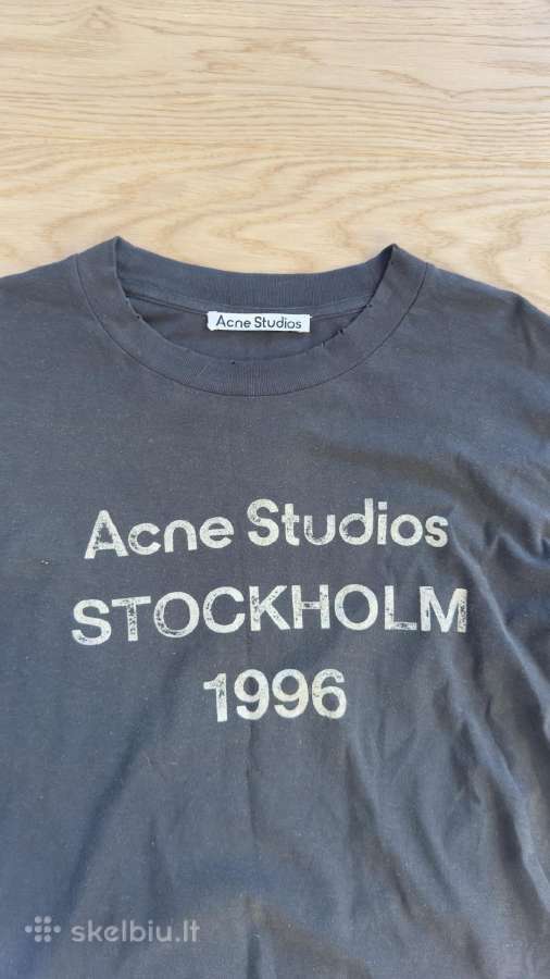 Acne Studios 1996 Stockholm Black Long Sleeve - nuotraukos Nr. 2