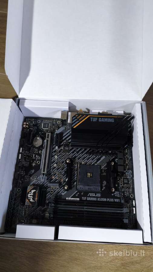 Asus Tuf gaming A520m plus WiFi - nuotraukos Nr. 4
