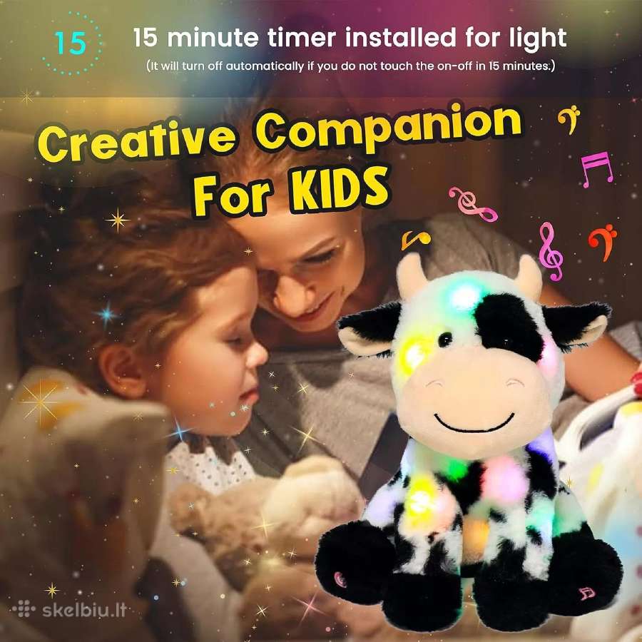 Hopearl muzikinė LED karvytė, 28 cm - nuotraukos Nr. 5