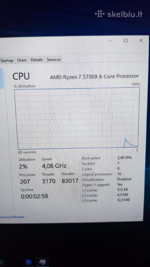 Amd Ryzen 7 5700x 8-core - nuotraukos Nr. 6
