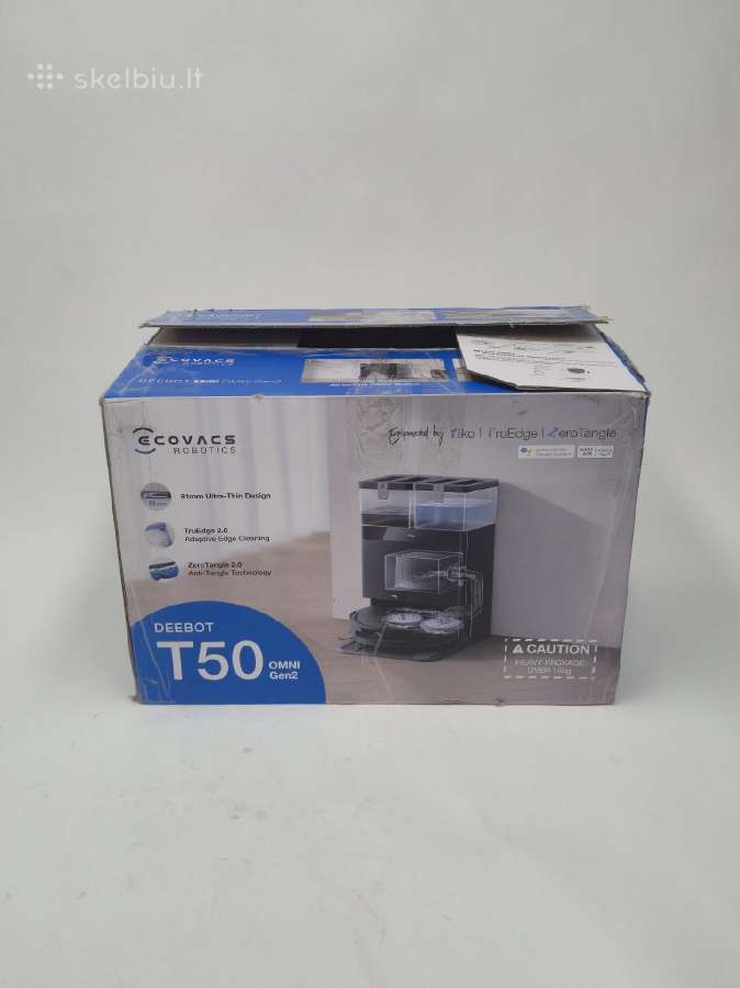 Ecovacs Deebot T50 Omni Gen2 robotas siurblys - nuotraukos Nr. 17