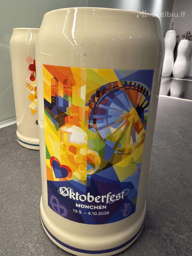Kolekciniai Oktoberfest alaus bokalai - nuotraukos Nr. 6