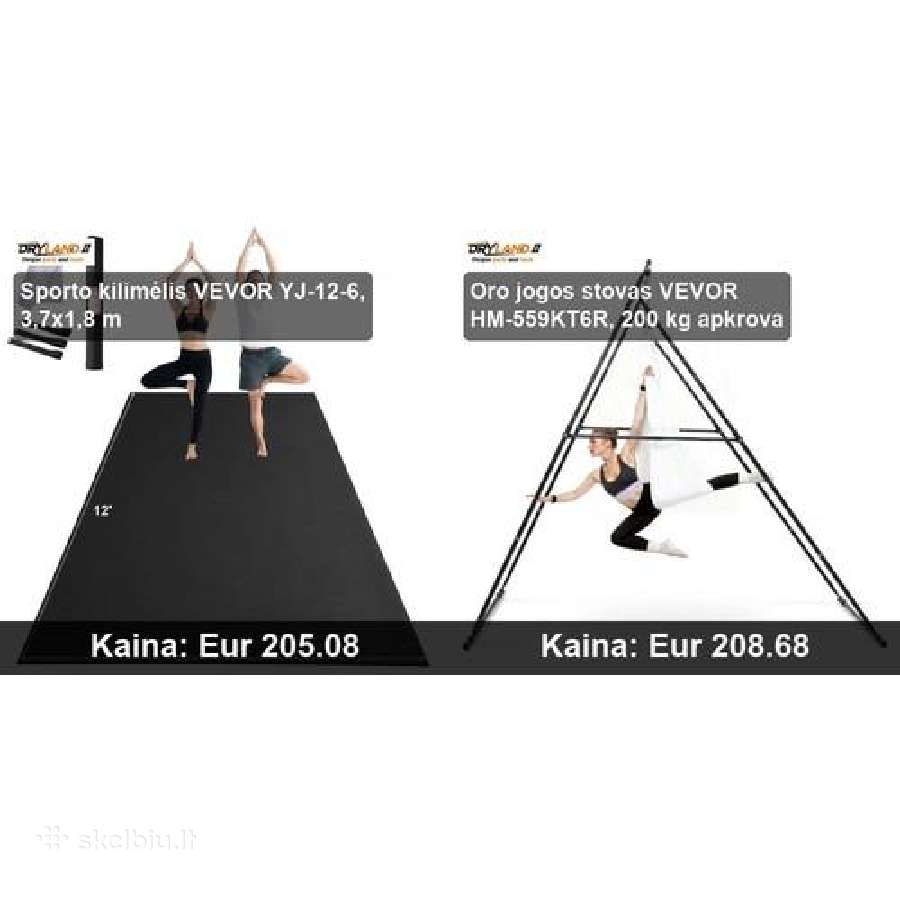 Sporto, jogos ir pusiausvyros įranga - nuotraukos Nr. 26