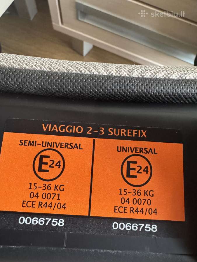 Peg Perego automobilinė kėdutė - nuotraukos Nr. 6