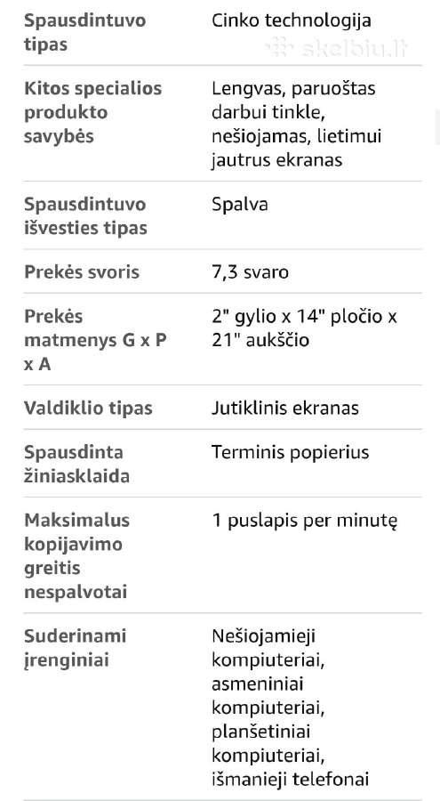 Hp Sprocket foto būdelė ,momentinis spausdintuvas - nuotraukos Nr. 6