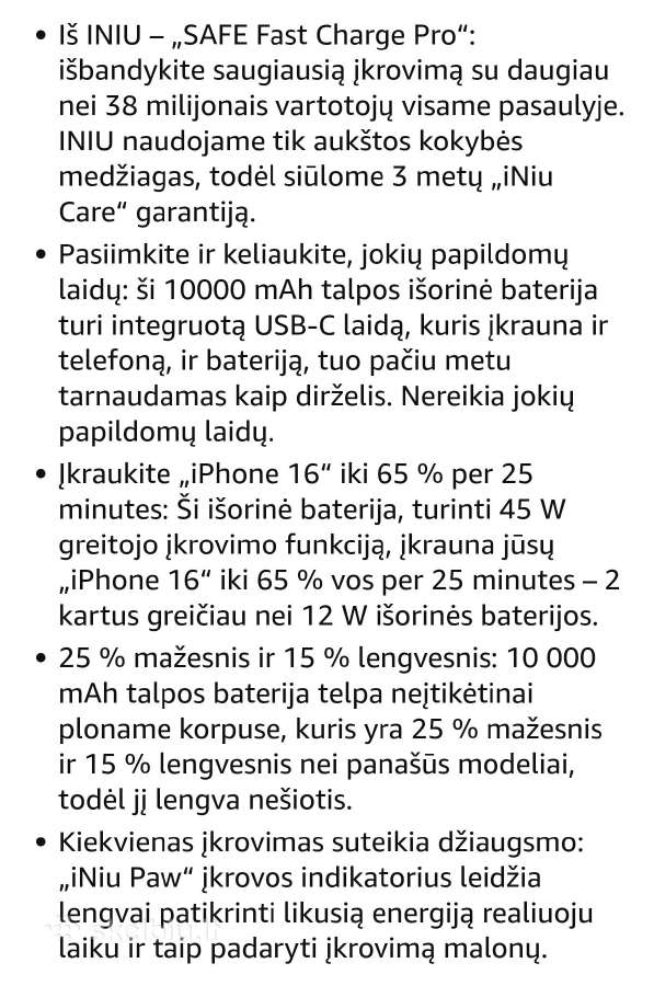 Nešiojamas maitinimo šaltinis,power bank - nuotraukos Nr. 5