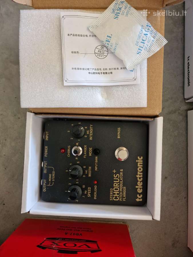 Sonicake efektų pedalų komplektas – nauji - nuotraukos Nr. 26