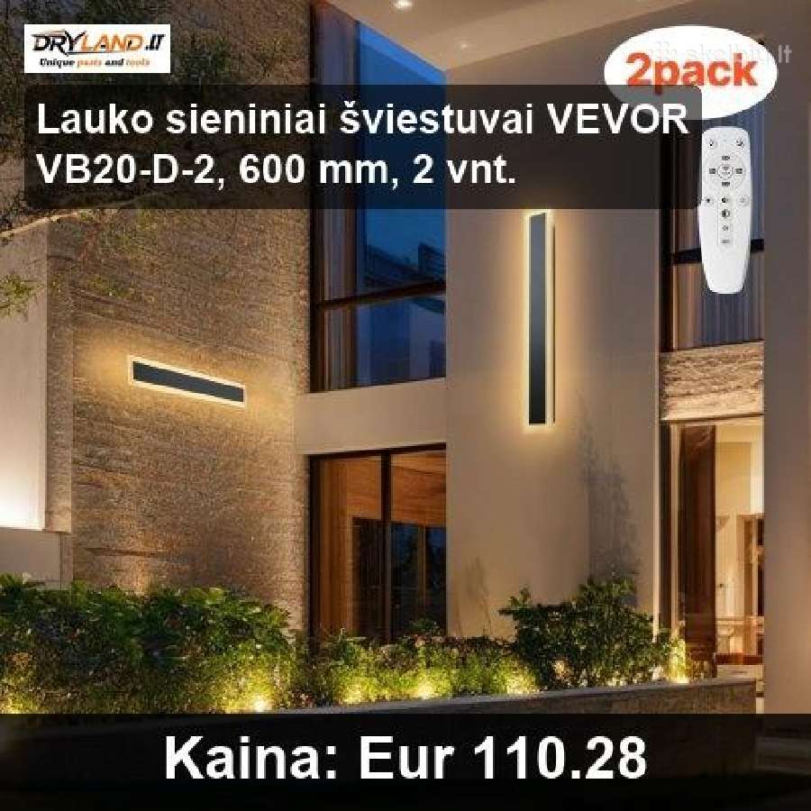 Lauko Apšvietimas Stilingi Sprendimai Jūsų Namams - nuotraukos Nr. 19