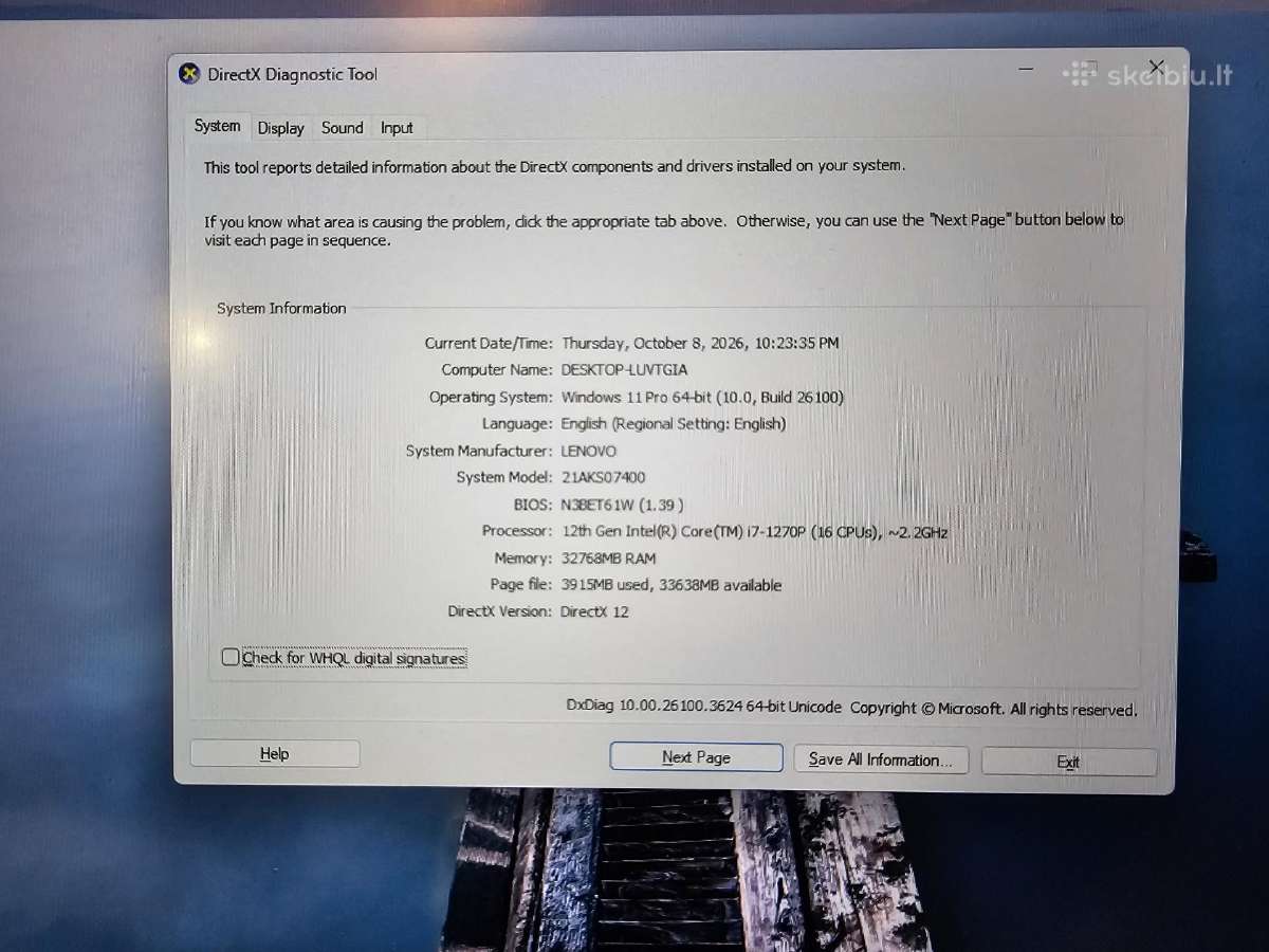 Lenovo Thinkpad P14s Gen 3 - nuotraukos Nr. 3