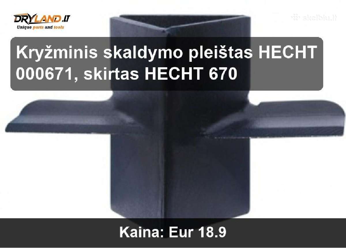 Hecht malkų skaldyklės efektyvus ruošimas žiemai - nuotraukos Nr. 2