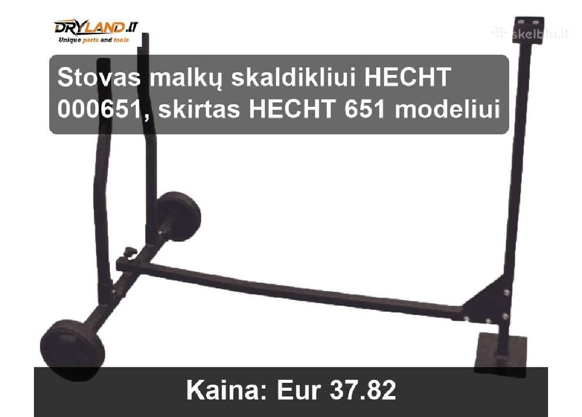 Hecht malkų skaldyklės efektyvus ruošimas žiemai - nuotraukos Nr. 6