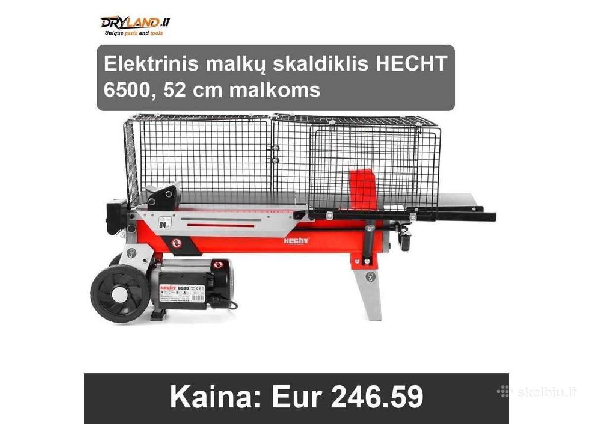 Hecht malkų skaldyklės efektyvus ruošimas žiemai - nuotraukos Nr. 8