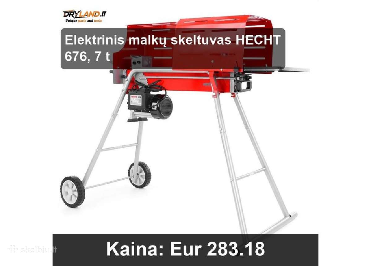 Hecht malkų skaldyklės efektyvus ruošimas žiemai - nuotraukos Nr. 10