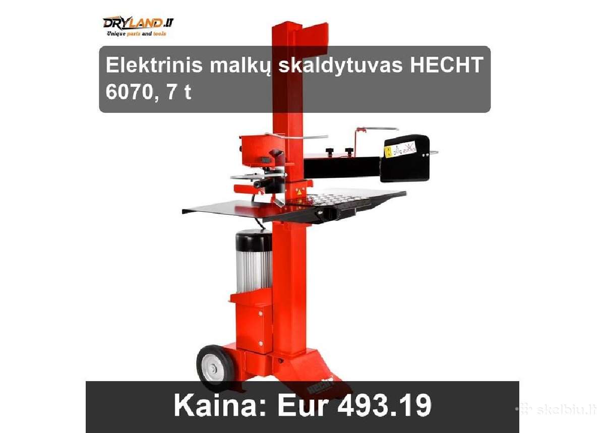 Hecht malkų skaldyklės efektyvus ruošimas žiemai - nuotraukos Nr. 12