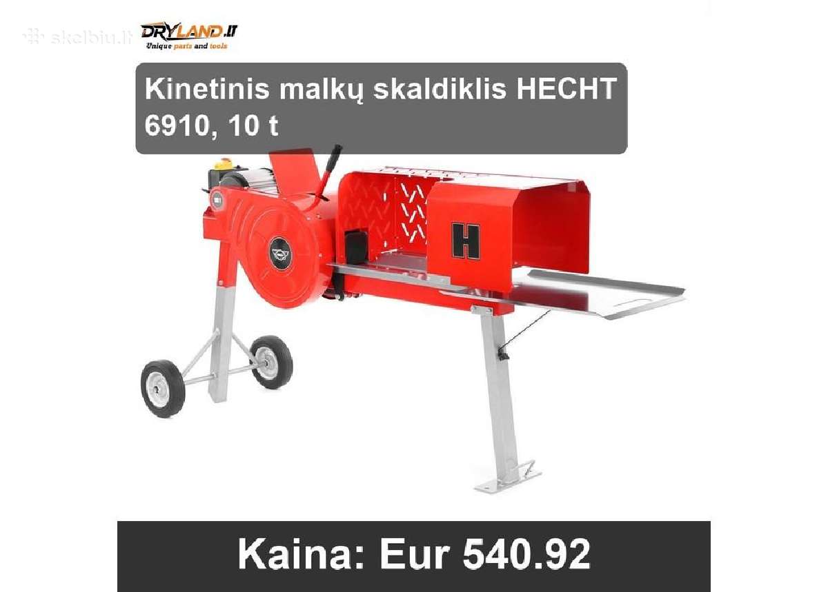 Hecht malkų skaldyklės efektyvus ruošimas žiemai - nuotraukos Nr. 14