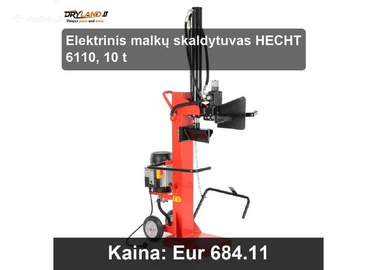 Hecht malkų skaldyklės efektyvus ruošimas žiemai - nuotraukos Nr. 15
