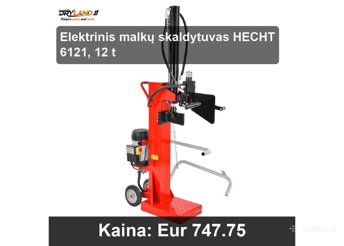 Hecht malkų skaldyklės efektyvus ruošimas žiemai - nuotraukos Nr. 16