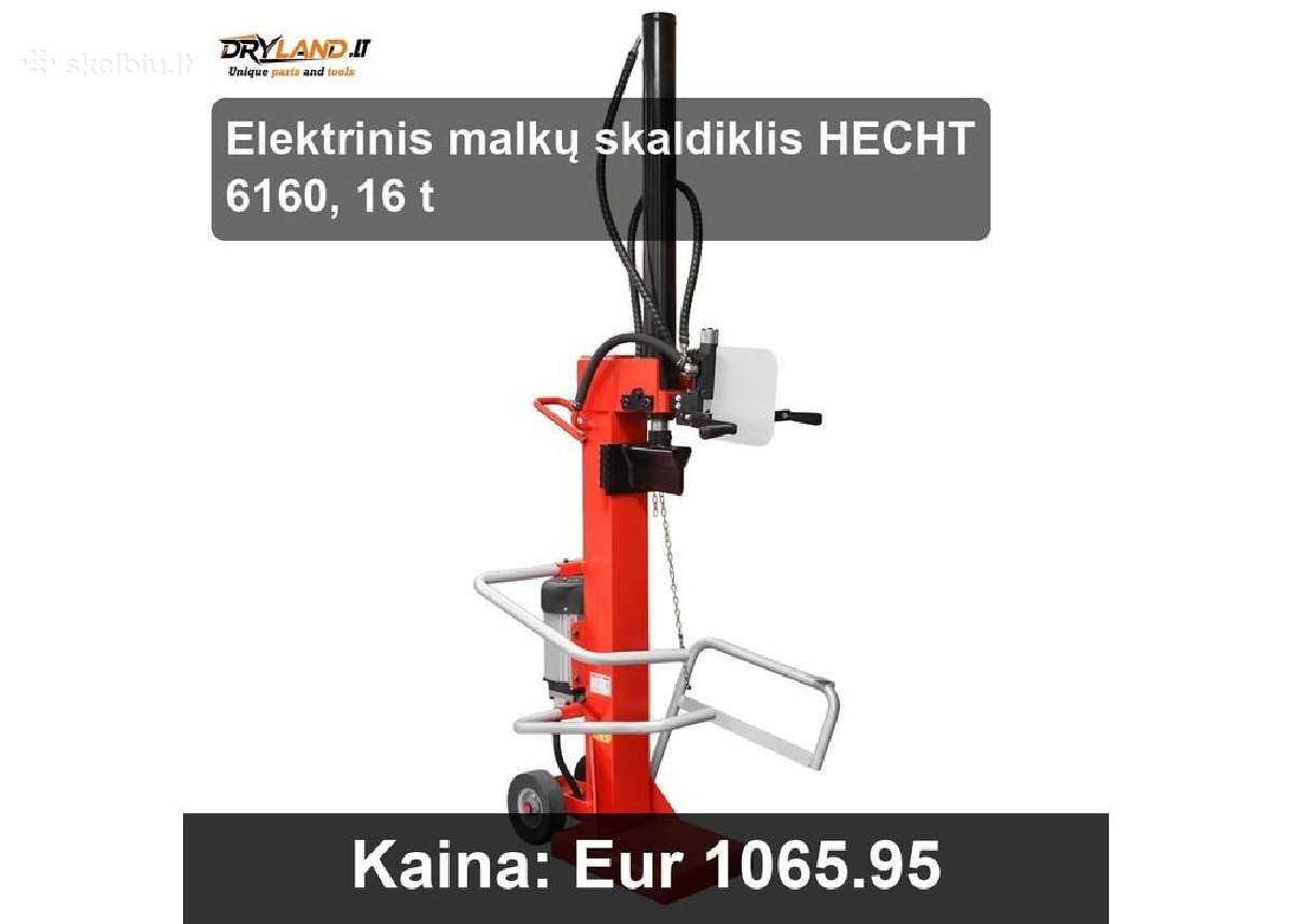 Hecht malkų skaldyklės efektyvus ruošimas žiemai - nuotraukos Nr. 17